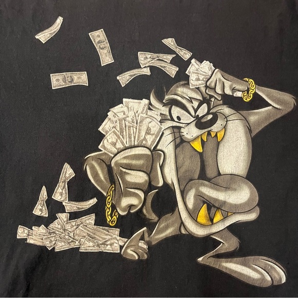 VINTAGE LOONEY TUNES TAZ T SHIRT - Picture 2 of 7
